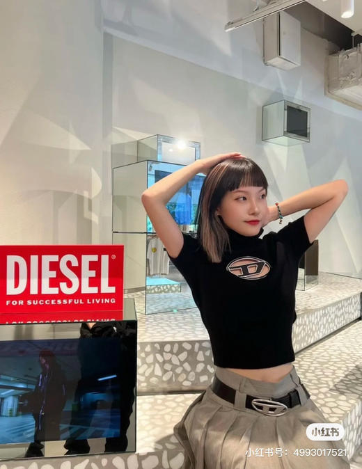 DIESEL迪赛腰带3.0宽 商品图5