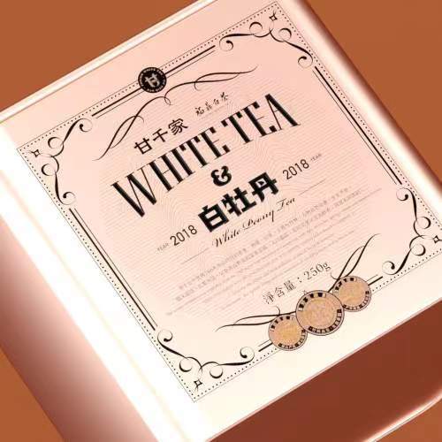 四方罐.2018一级白牡丹 商品图1