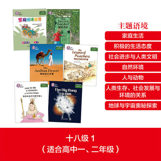 大猫英语分级阅读十八级1(适合高中一、二年级学生)(5册读物+1册指导) 商品图3