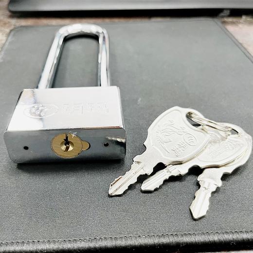 玥玛防盗挂锁超B级锁头大锁大门防水防锈加长挂锁户外长梁挂锁仓库A8-8860L门锁170mm1个 商品图2