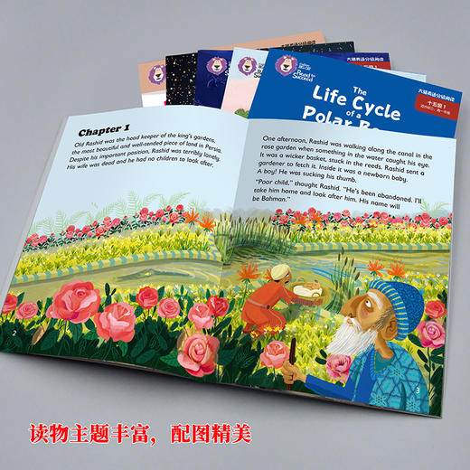 大猫英语分级阅读十五级1(适合初三、高一年级学生)(5册读物+1册指导) 商品图3