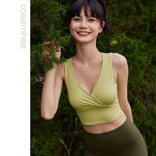 卡益裸感瑜伽服背心KL01111D 电商款 商品图5