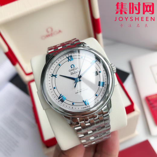 新升级版 OMEGA 欧米茄碟飞系列 蝶飞 男士机械腕表
机芯：搭载进口西铁城 商品图0