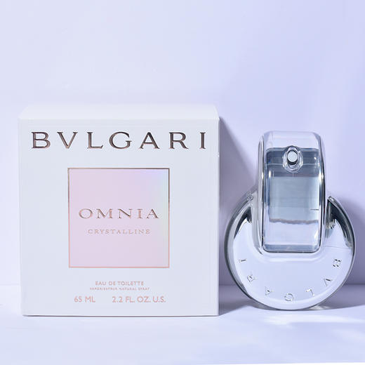 Bvlgari/宝格丽白水晶香水40ml65ml女士淡香晶紫红水晶优雅柔美 商品图0