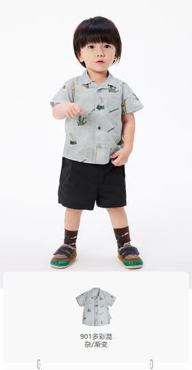 jnby  23年夏款  短袖衬衣  YN6211350