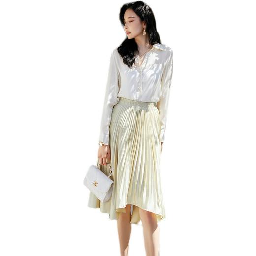 秒杀69元！杏色薄款开衫衬衣 商品图4