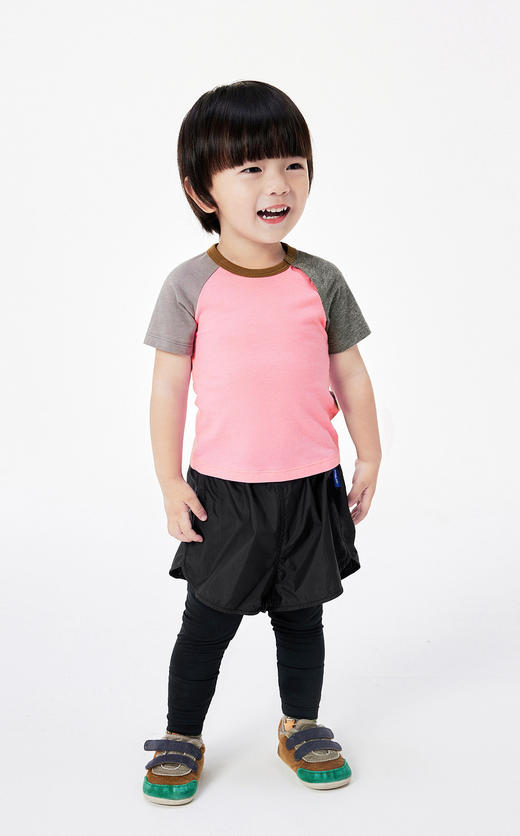 jnby  23年夏款  长绒棉插肩袖短袖T恤  YN6112510 商品图5