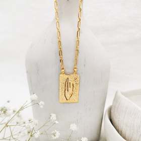 订购8周｜Elise Tsikis-IONIA-金色 镂空 项链［美国设计师］