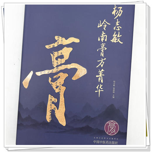 杨志敏岭南膏方菁华  杨志敏 管桦桦 著  中国中医药出版社   中国膏药学 膏方书籍 商品图4
