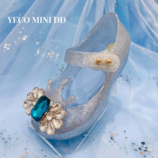 2023年夏季新款YECOMINIDD爱莎公主鞋女童凉鞋小童宝宝皇冠水晶鞋 商品图3