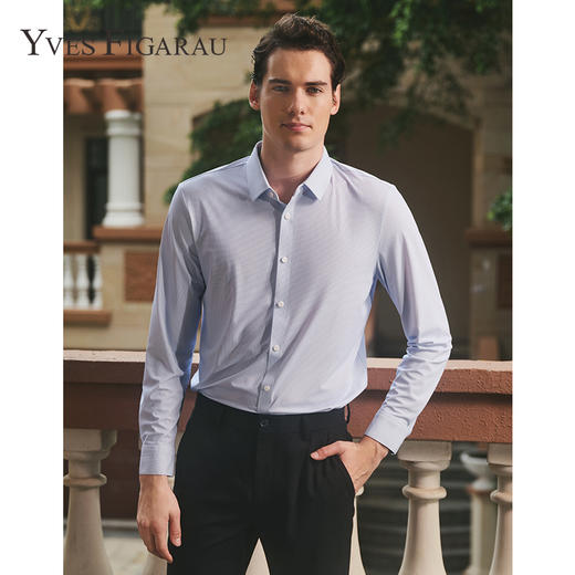 YvesFigarau伊夫·费嘉罗休闲长袖衬衫952302 商品图0