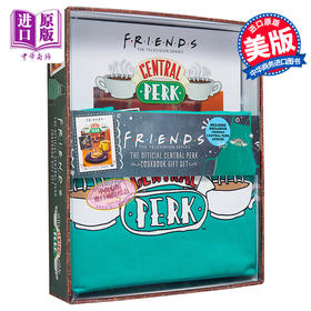 预售 【中商原版】老友记 中央公园食谱套装 Friends The Official Central Perk Cookbook Gift Set 英文原版  Kara Mickelson