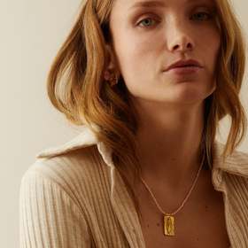 订购8周｜Elise Tsikis-Mani-珍珠 镂空 项链［美国设计师］