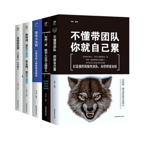 超级领导力全5册 管理三要+不懂带团队+领导力法则+高情商管理+如何说/8000000013686 商品图2