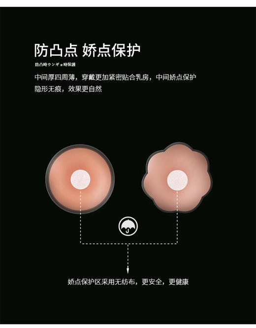 夏日小贴心 隐形胸贴遇汗不掉 商品图8