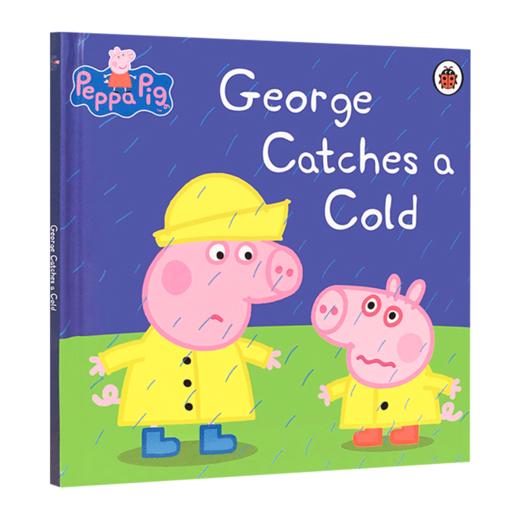 小猪佩奇 乔治感冒了 英文原版绘本 Peppa Pig George Catches a Cold 粉红猪小妹 小瓢虫儿童英语启蒙读物故事书 英文版原版书籍 商品图0