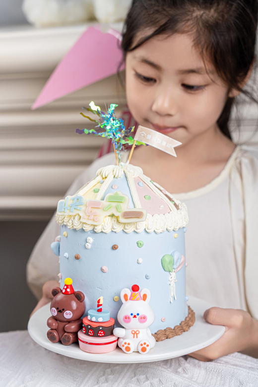 森林马戏团帐篷蛋糕 商品图1