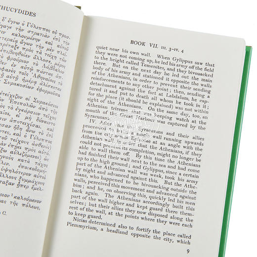【中商原版】修昔底德 伯罗奔尼撒战争史 卷7至8 共8卷 History of the Peloponnesian War Volume IV 英文原版 Thucydides 商品图3
