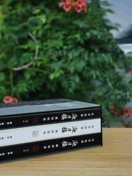 《沈曾植题海日楼藏碑帖集》，沈曾植藏帖，一函三册，小8开精装，约850页，全彩精印，浙江摄影出版社2021年1月一版一印。定价1680，售价458。 商品图2