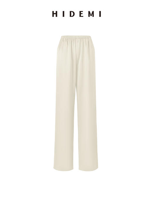HIDEMI度假系列裸肤轻柔感升级版醋酸空气裤 沙丘栗/乳白色/黑色 商品图6