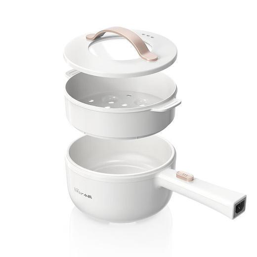 小熊（Bear）电煮锅电热锅蒸煮一体多功能锅宿舍小电锅 DRG-E15F2 商品图0