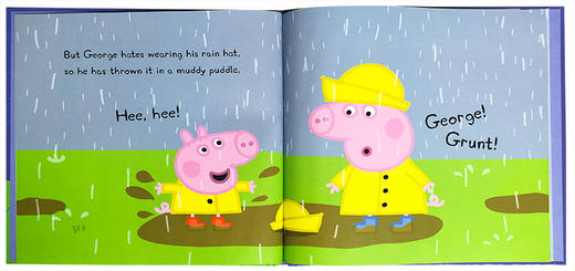 小猪佩奇 乔治感冒了 英文原版绘本 Peppa Pig George Catches a Cold 粉红猪小妹 小瓢虫儿童英语启蒙读物故事书 英文版原版书籍 商品图2