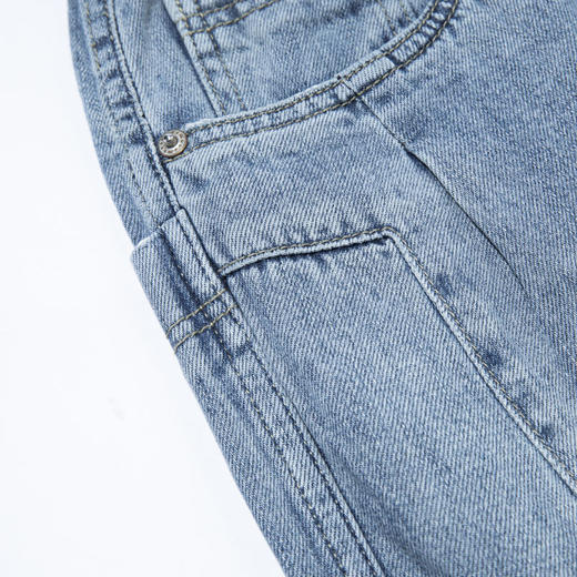 【断码清仓】HX 夏季水洗牛仔长裤C201320044101 商品图10