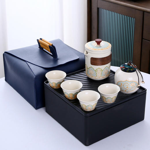 【端午节送礼！】国潮复古风茶具礼盒套装，品质保证，父亲节节日伴手礼，送礼优选。 商品图0