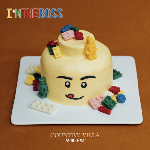 I'M THE BOSS 积木蛋糕 商品图0