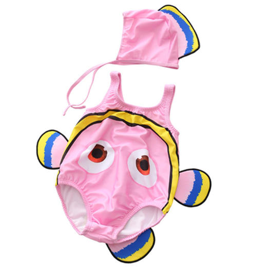 【运动户外】新款儿童连体宝宝泳装小丑鱼小孩婴儿幼儿游泳衣 商品图2