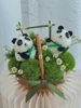 萌萌小熊猫 · 花篮 商品缩略图0