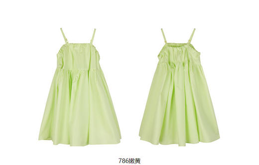 jnby  23年夏款  全棉府绸吊带连衣裙 1N6G12150 商品图13