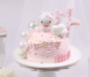 kt猫猫  粉色可爱造型儿童生日蛋糕（深圳幸福西饼私人定制） 商品缩略图0