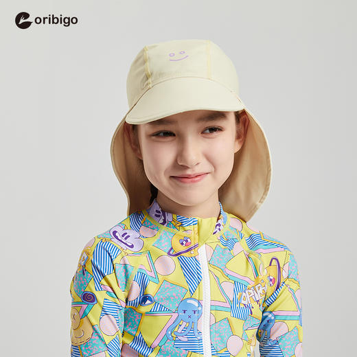 oribigo长尾防晒泳帽均码 商品图0