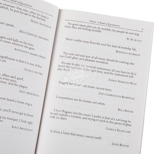 【中商原版】Dover Thrift Editions Music A Book of Quotations 英文原版 音乐 语录集 Herb Galewitz 商品图3