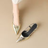 优雅简约，尖头里外全真皮包头凉鞋DB-M5623 商品缩略图6