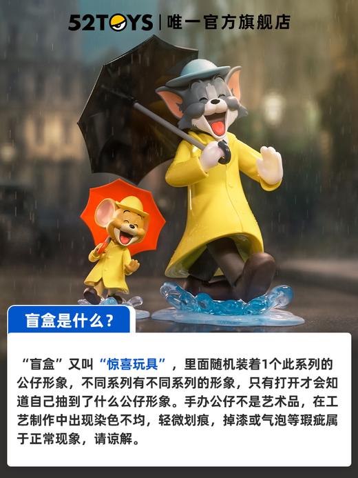 52Toys 猫和老鼠 华纳100周年纪念系列 6只/盒 盲盒 商品图2