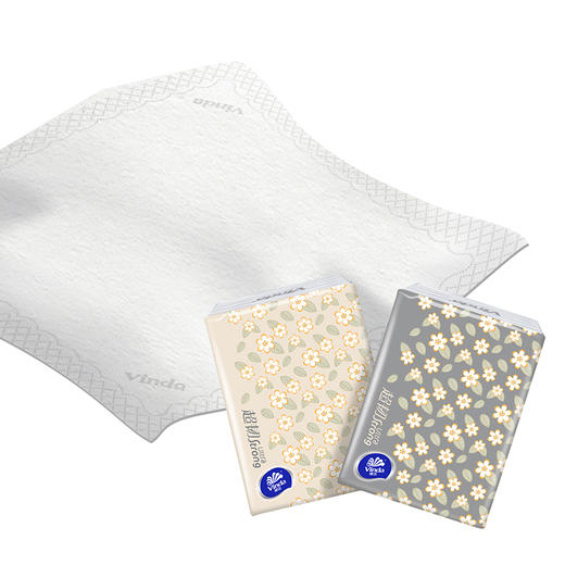 【官方包邮】维达细韧小巧便携式手帕纸 4层7张12包9条 共108包装（自然无香） 商品图5