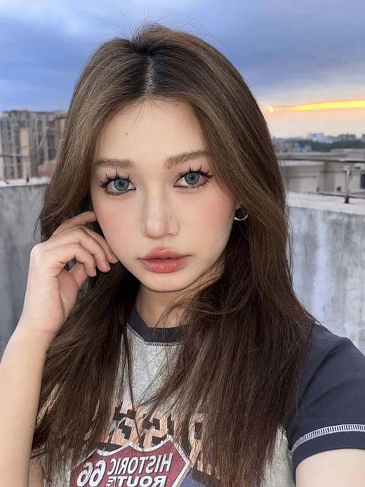 E-lensstyle 半年抛 哥斯达黎加绿色 直径14.5mm着色13.8mm 商品图5