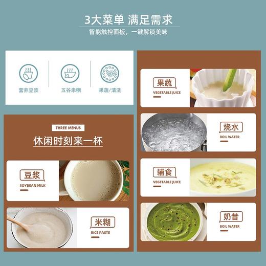 艾青春（AIYOUTH） 迷你豆浆机家用1-2人小型破壁机单人免煮免过滤CQ-818S 商品图8