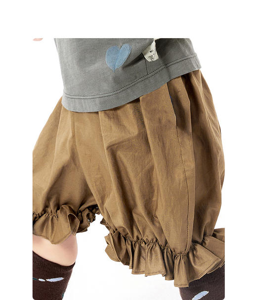 jnby  23年夏款 全棉木耳边短裤 YN6E11490 商品图3