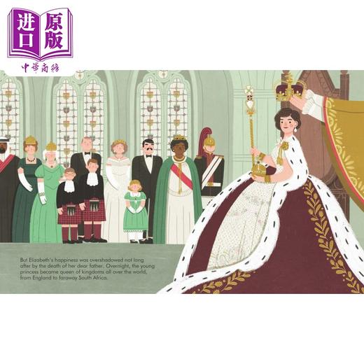 【中商原版】英女王主题绘本2册套装 Queen Elizabeth 伊莉莎白二世 儿童绘本故事图画书 英文原版 进口图书 衣橱 Wardrobe 商品图2