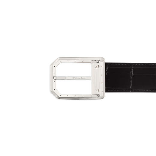 【预定款】Stefano Ricci 史蒂芬劳·尼治 男士鳄鱼皮手工腰带 N381CS-A564P 商品图2