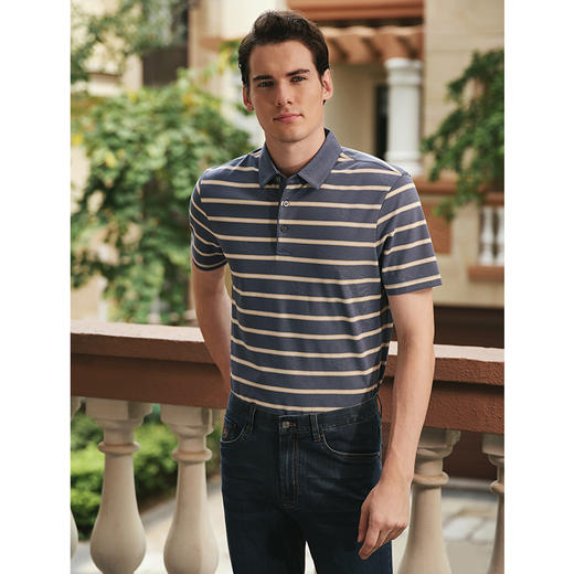 YvesFigarau伊夫·费嘉罗休闲短袖T恤950826 商品图2