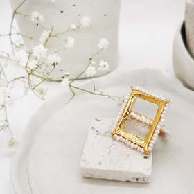 订购8周｜Elise Tsikis-Oros-珍珠 戒指［美国设计师］