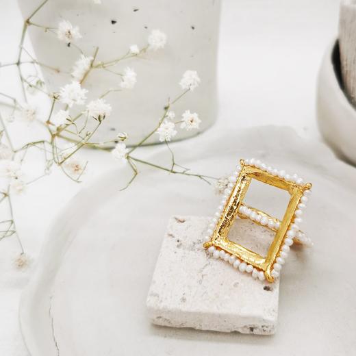 订购8周｜Elise Tsikis-Oros-珍珠 戒指［美国设计师］ 商品图0