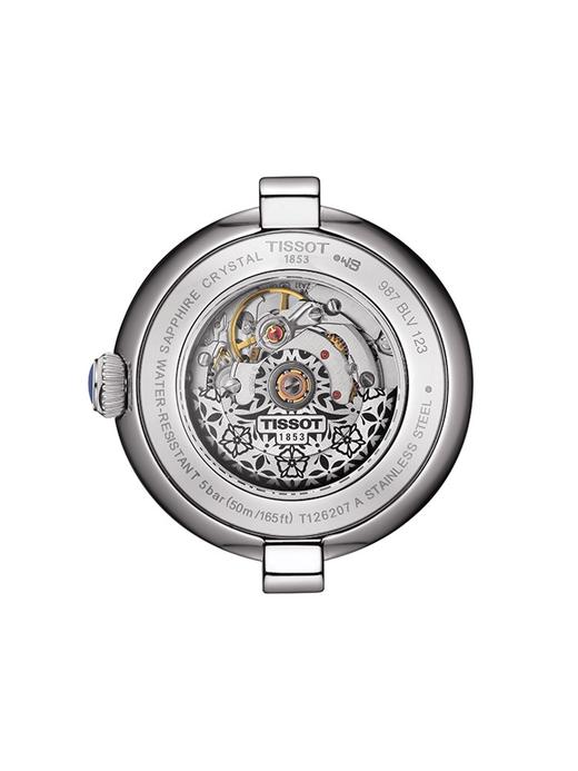 1F【天梭】TISSOT天梭小美人系列机械钢带女表T126.207.11.013.00 商品图2
