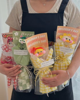 卡通萌萌家族 · 花束