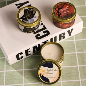 ins风铁罐香薰蜡烛家用室内香氛无烟睡眠香薰