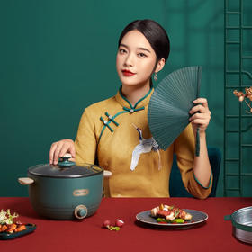 小熊（Bear）电煮锅 宿舍小锅 小电锅 电热锅蒸锅 学生寝室一体泡面火锅多功能多用途锅【ZMD安心系列】 DRG-C30H1